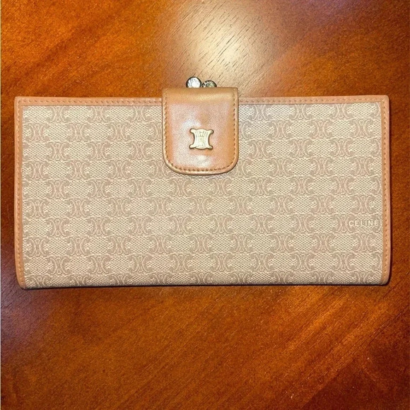 257 Vintage Celine Macadam Porte Monnaie - Picture 1 of 7